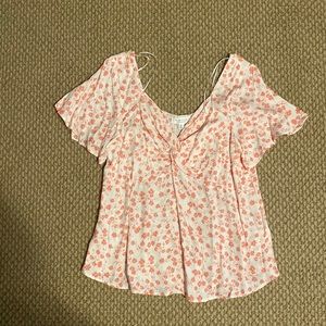 NEW WITH TAGS: floral blouse